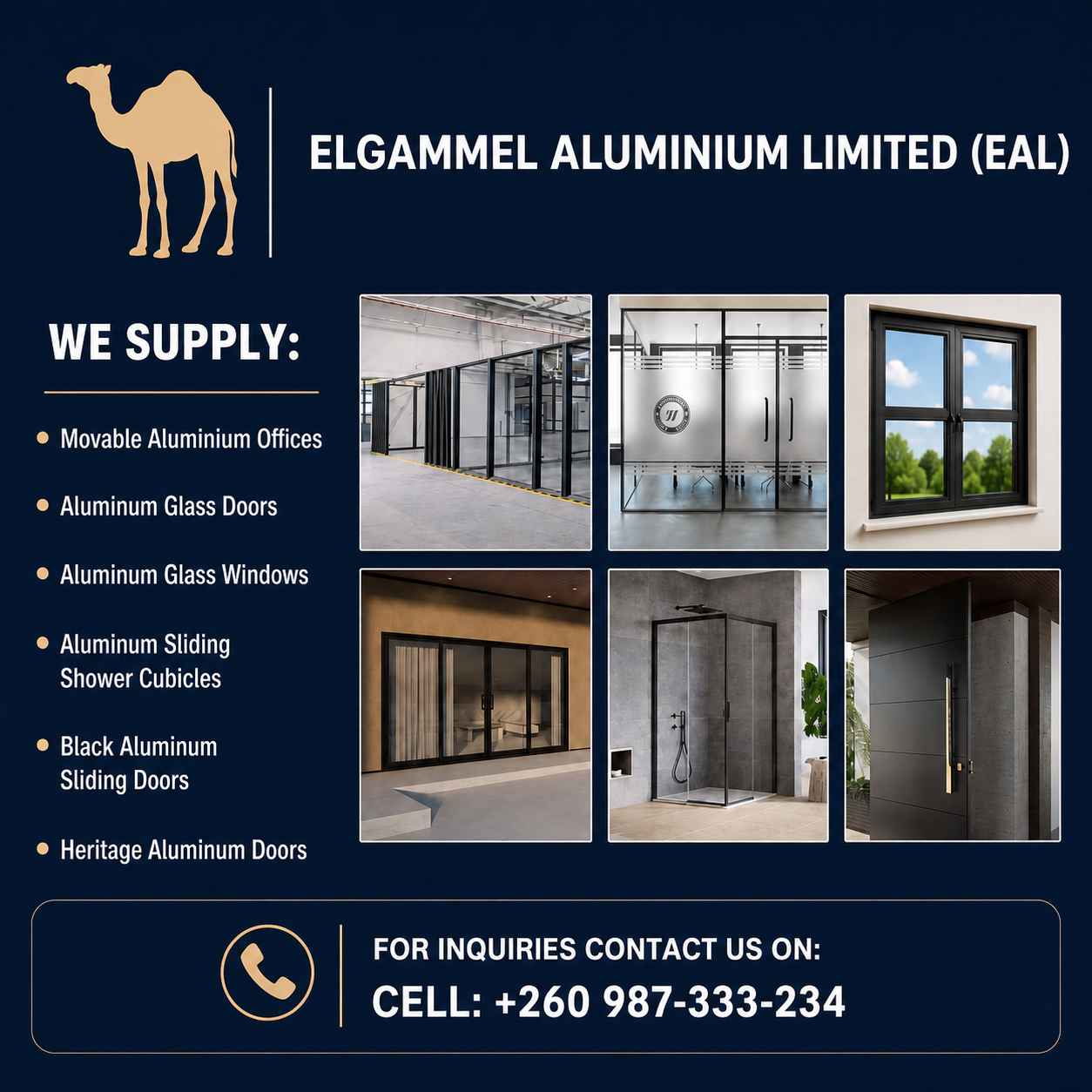 ALUMINIUM DOORS & WINDOWS