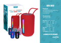 Bluetooth/USB/TF/FM Radio/TWS/LINEIN/RGB Flash light2inch/800mAh