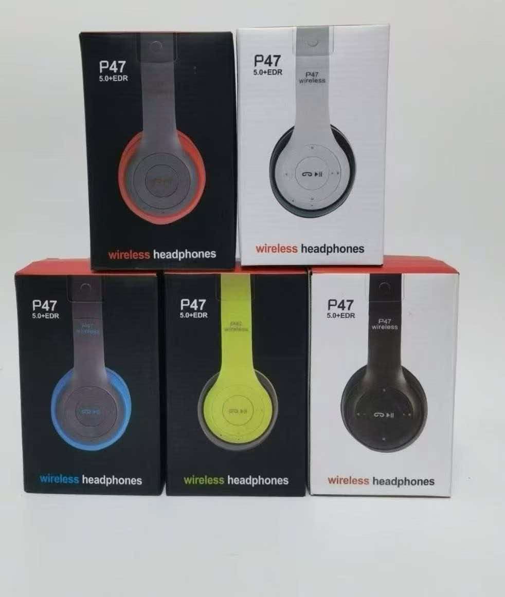P47 Wireless 5.4+EDR headphones