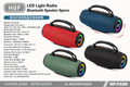 HF-F226 Portable Bluetooth Speaker with RGB LED Light, FM Radio & TWS