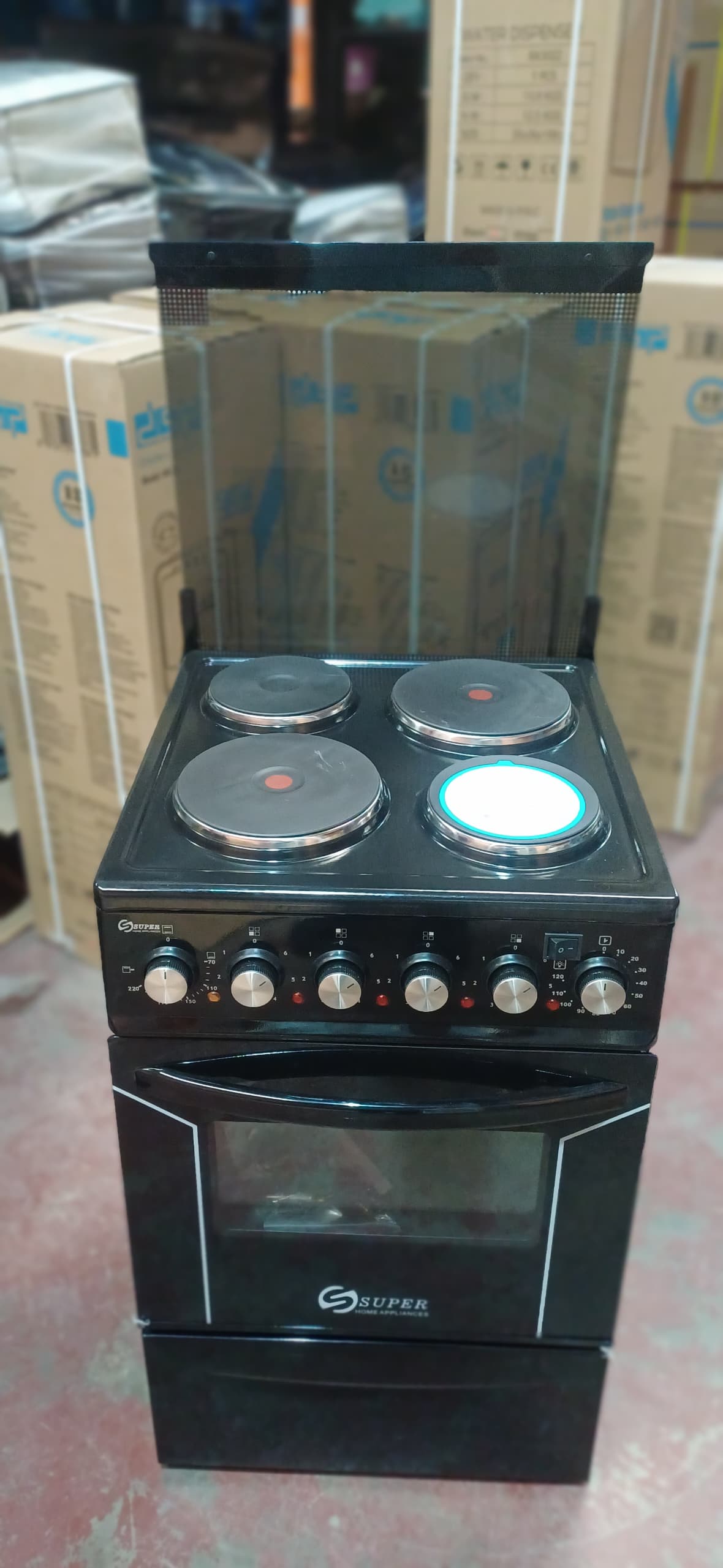 4 Plates Stove