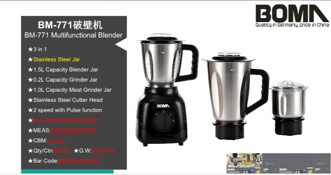3 in 1 Blender