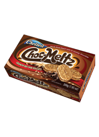 CHELSEA CHOCOLATE MELTZ BISCUITS 150g