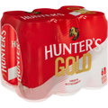 HUNTERS GOLD CAN 6PACK